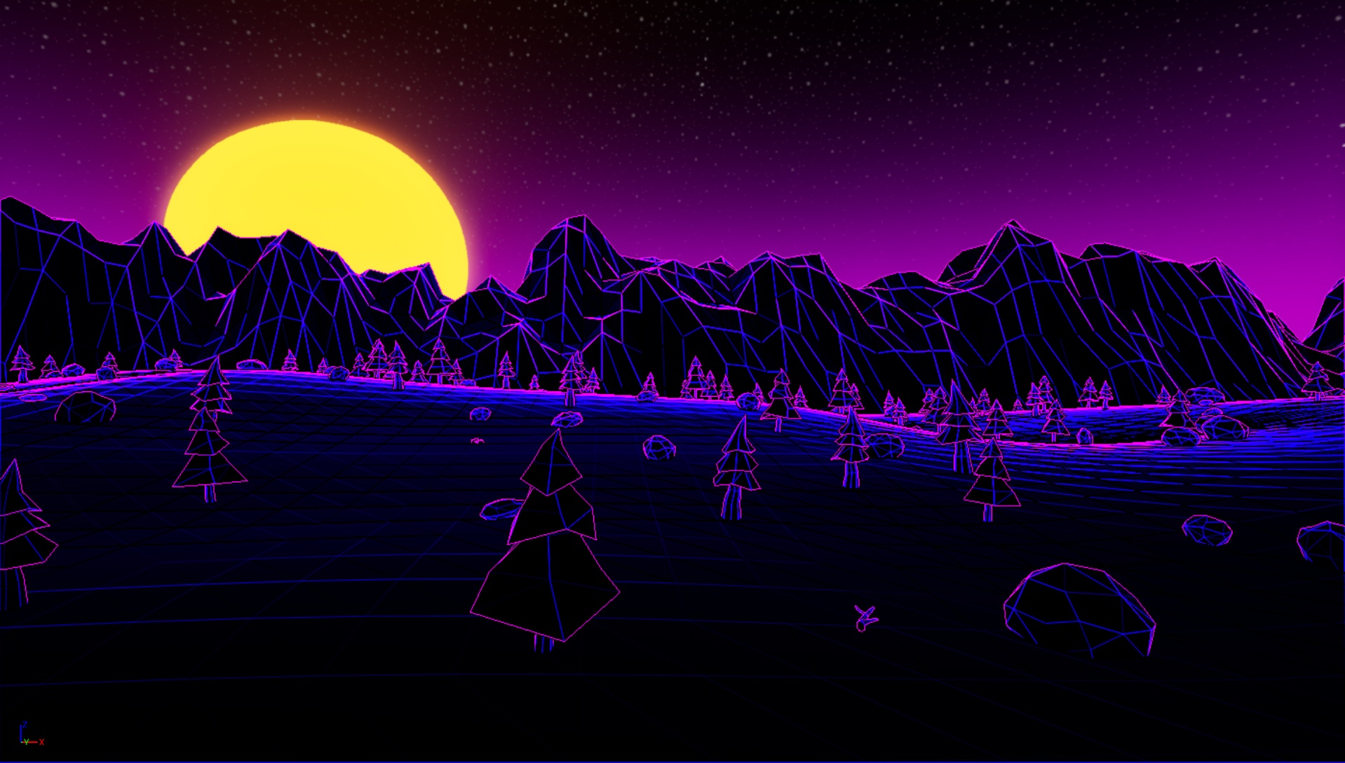 Media 1 for listing Neon/Tron Style Post Process Material