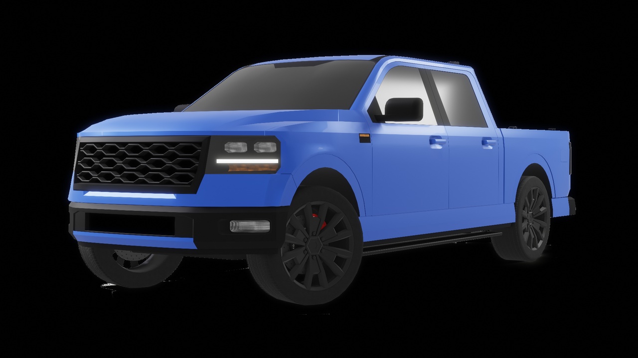 Media 1 for listing Pickup Truck - Low poly