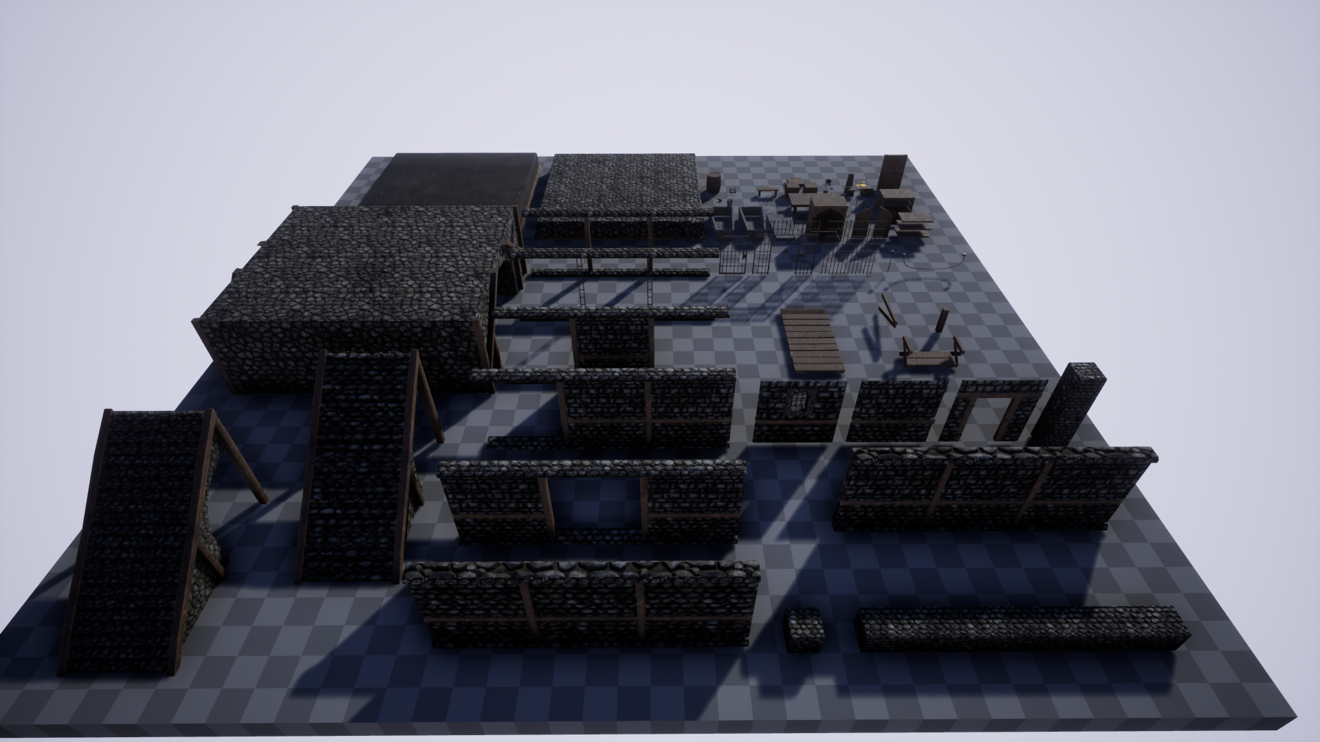 Modular Dungeons - Medieval Pack | Fab