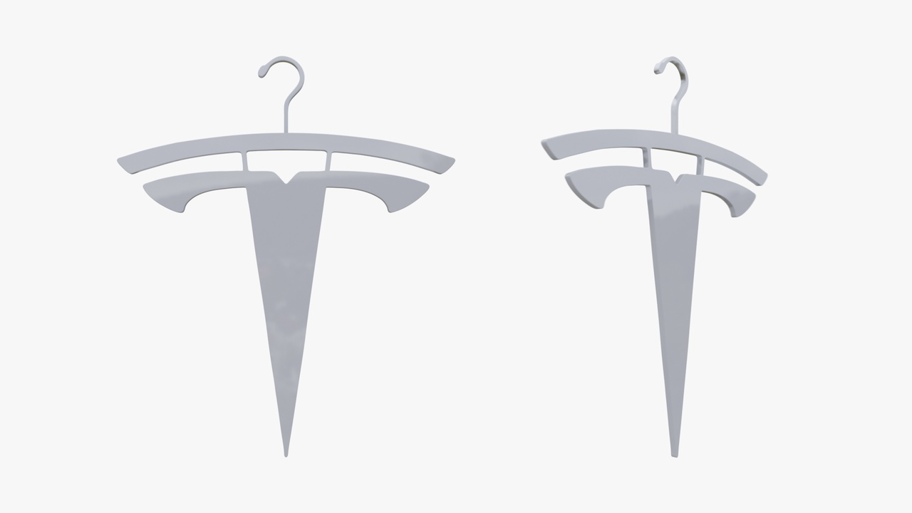 Media 1 for listing Tee Shaped Clothes Hanger
