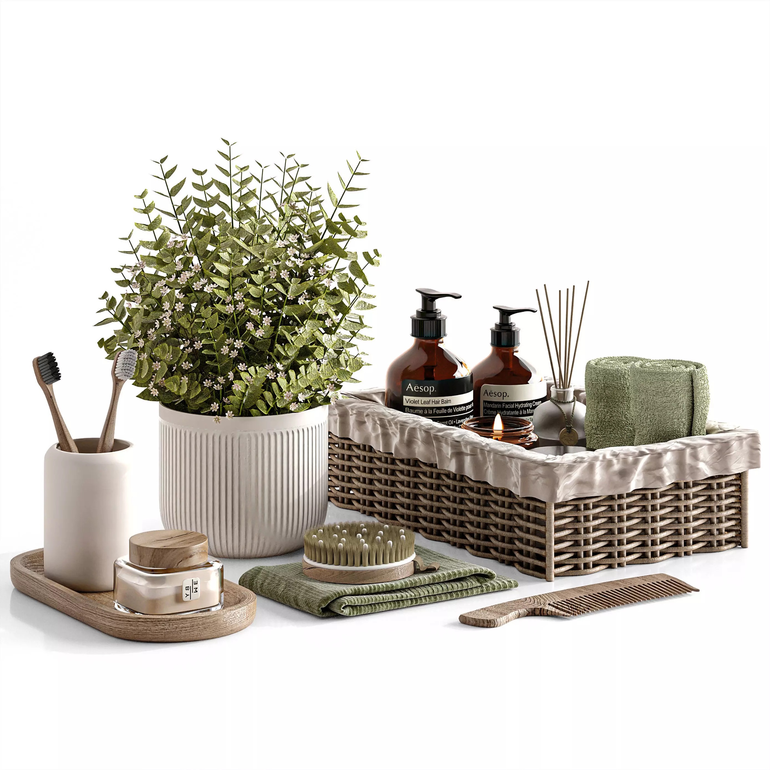 Media 1 for listing Luxury Bathroom Décor Set - Premium Amenities & Cosmetics Collection
