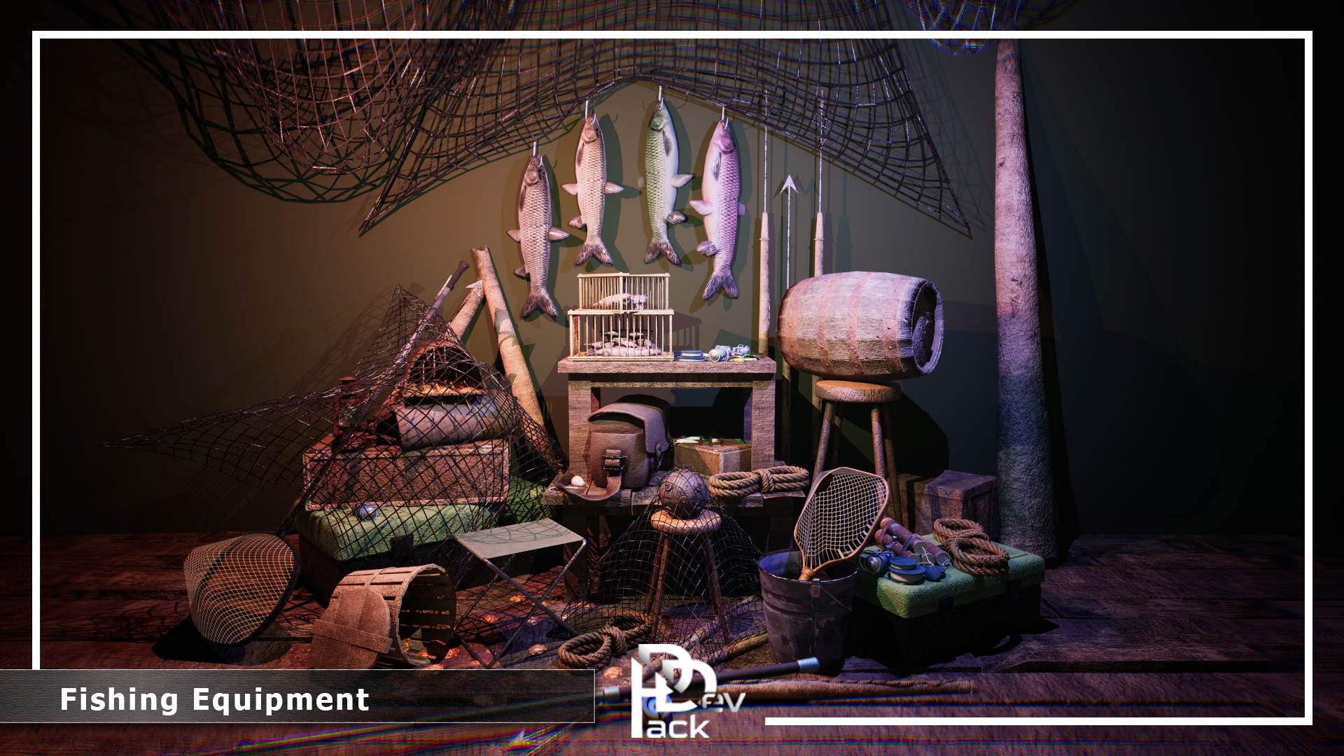 Fishing Equipment / 44 Assets | Fab