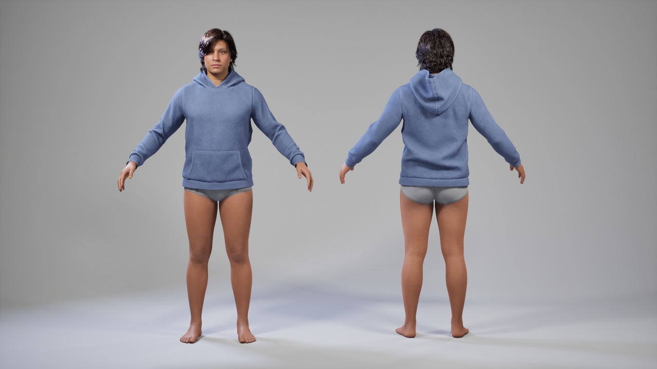 Media 1 for listing MetaHuman Hoodie