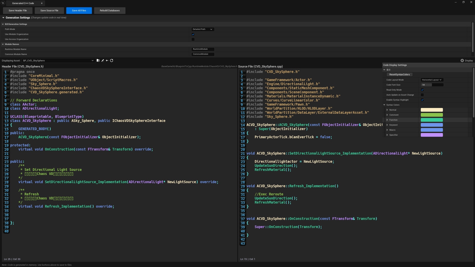 Media 1 for listing Converting Blueprints to C++ Code