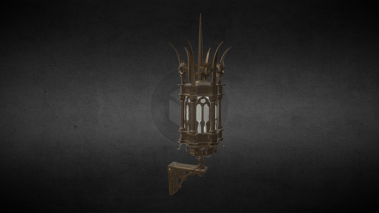 Media 1 for listing Ornate+lantern+3d+model