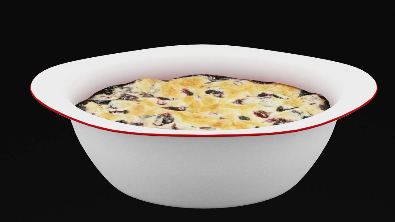 Media 1 for listing Blueberry Cobbler Plate
