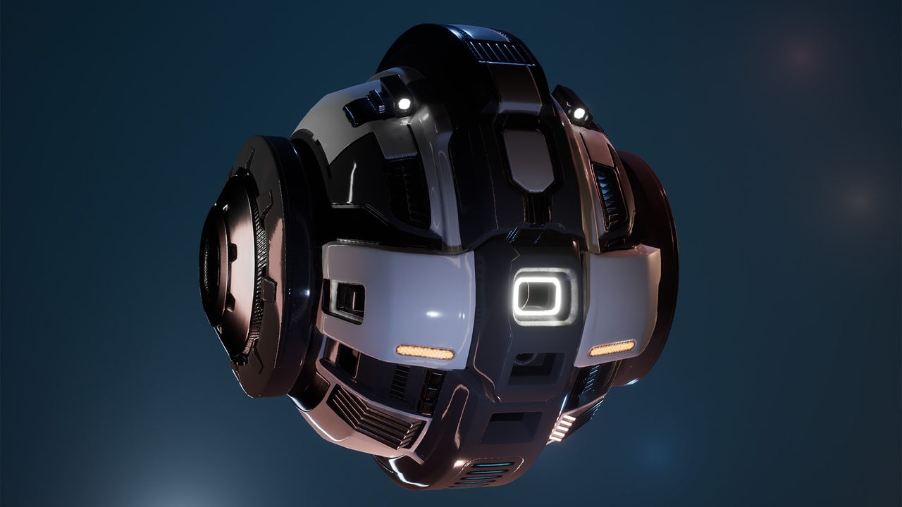 Media 1 for listing Sci-fi Drone 07