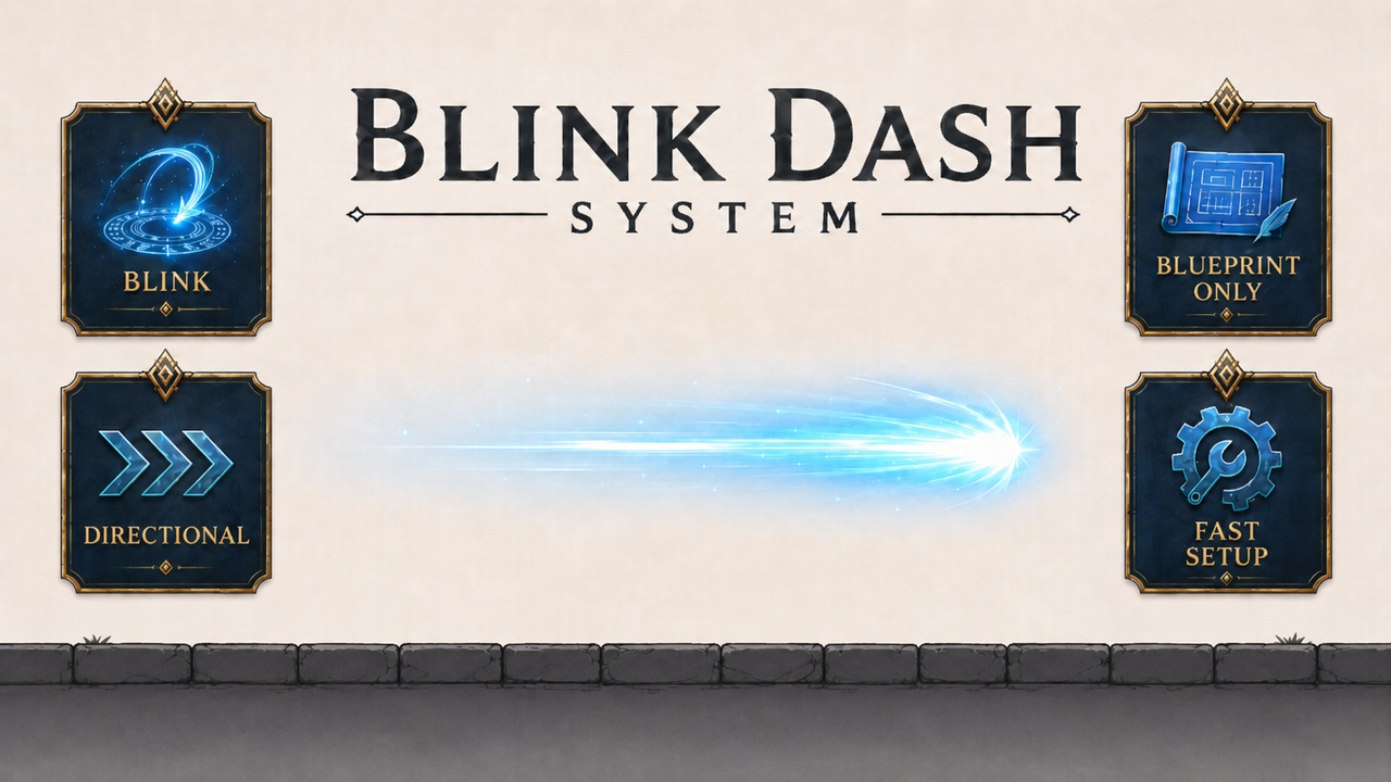 Media 1 for listing Blink Dash System | Teleport Ability Kit