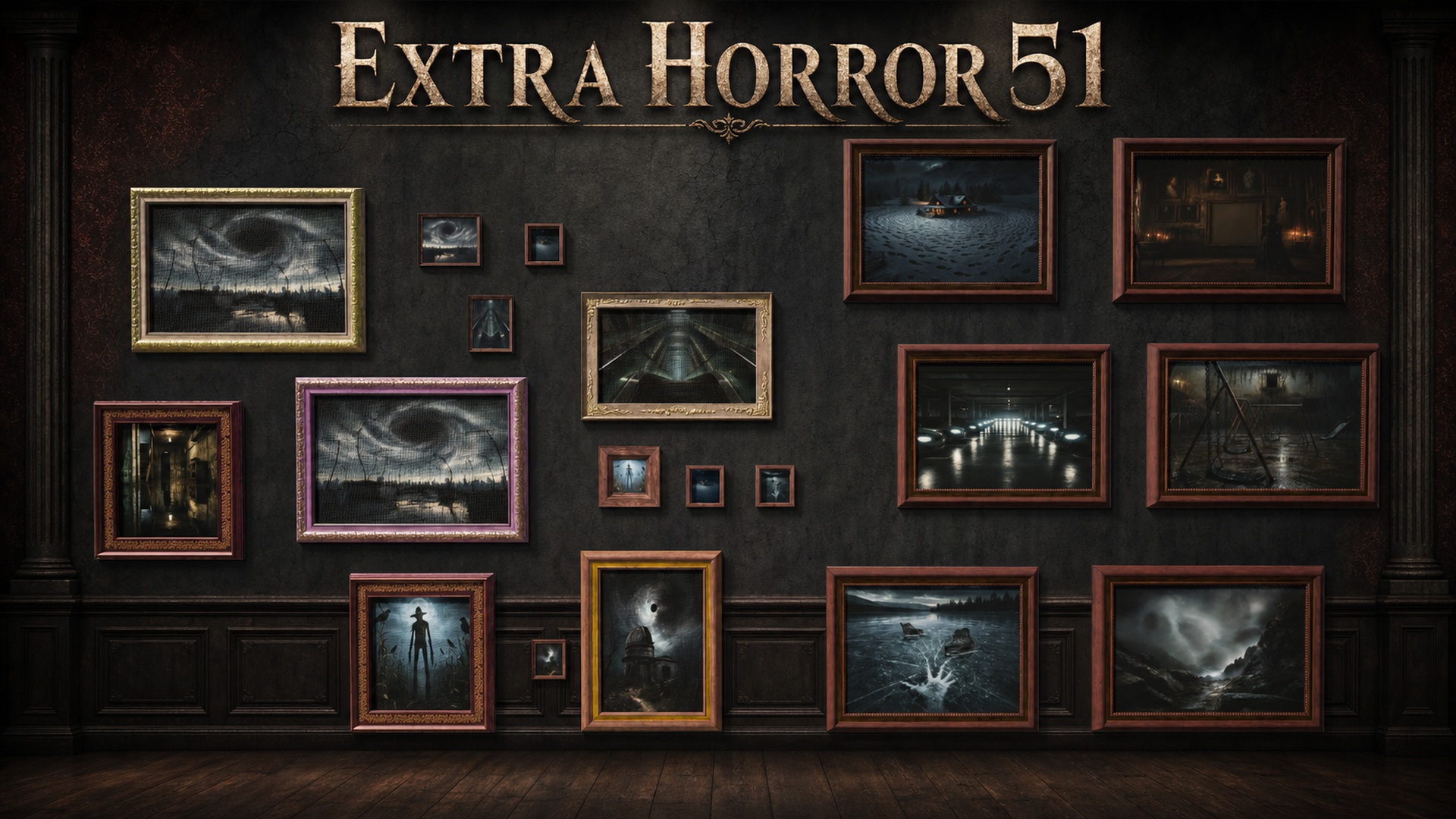 Extra Horror Paintings Pack Vol.51 | Fab