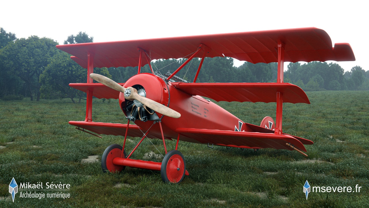 Multimedia 1 dla listy Fokker DR1 | Red Baron's plane