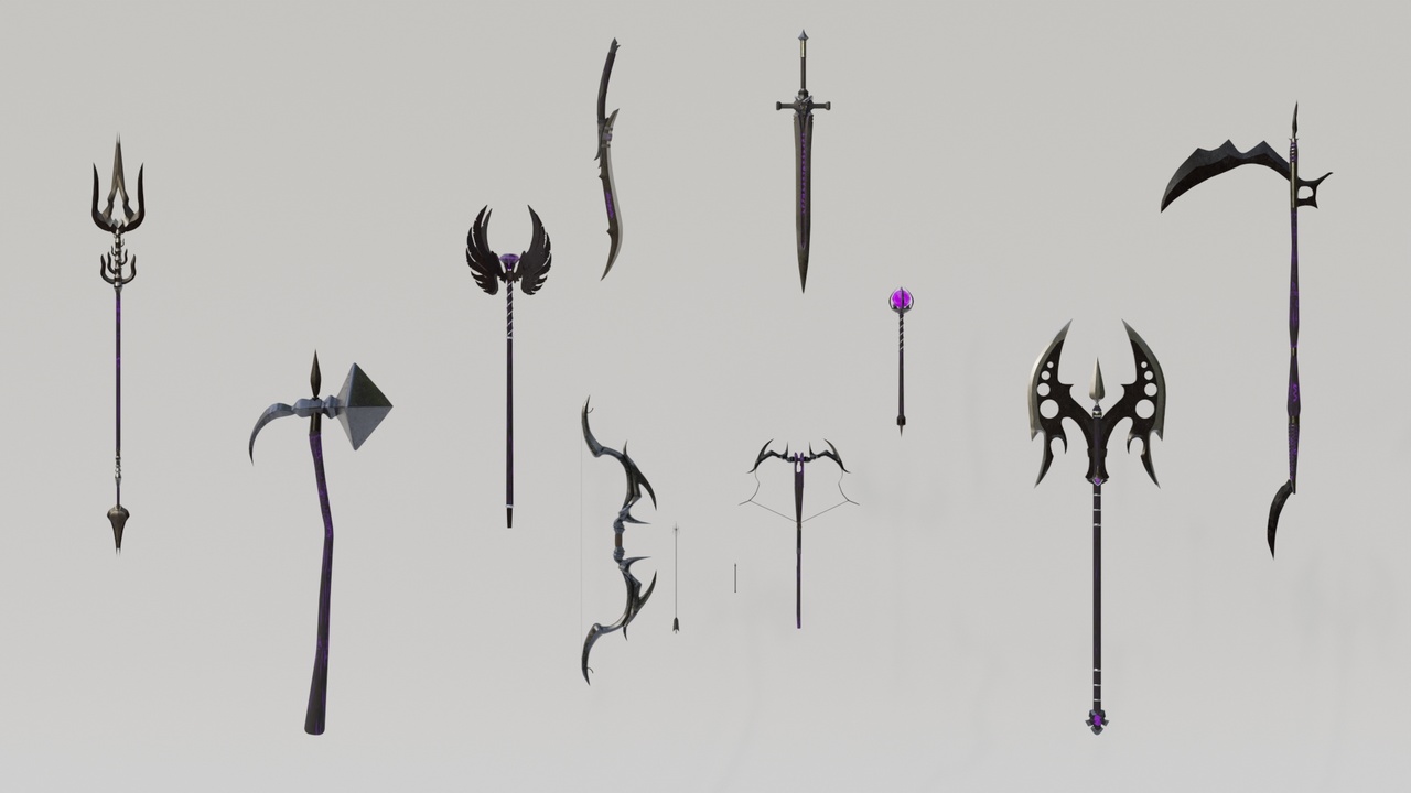 Media 1 for listing Dark Weapons Pack