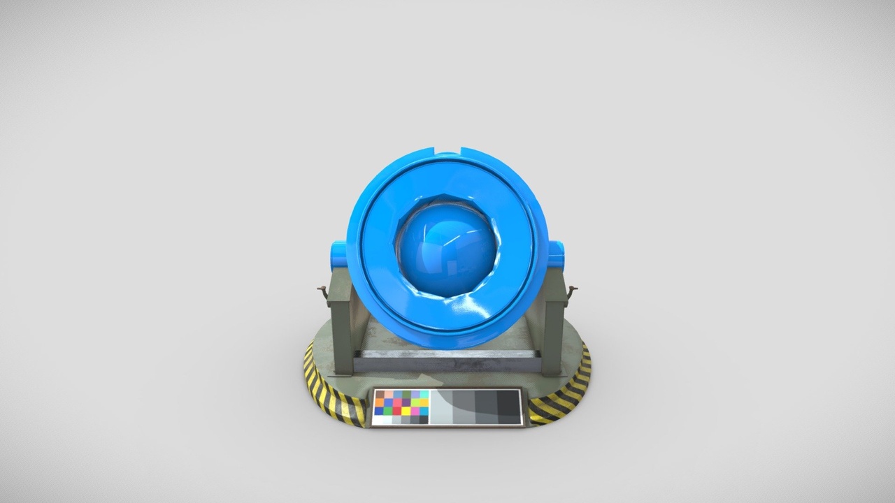 Media 1 for listing Cannon shader ball