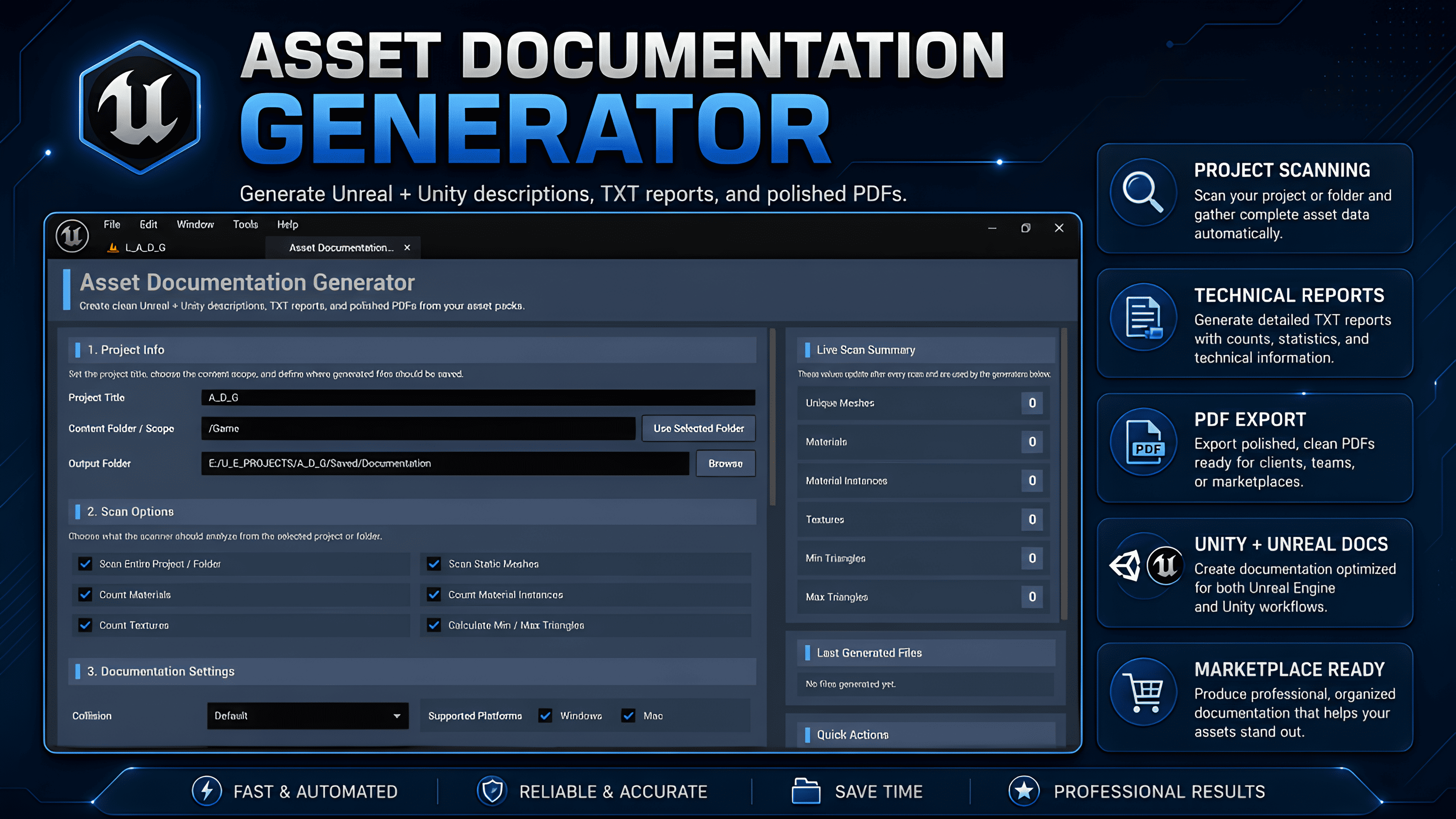Asset Documentation Generator | Fab