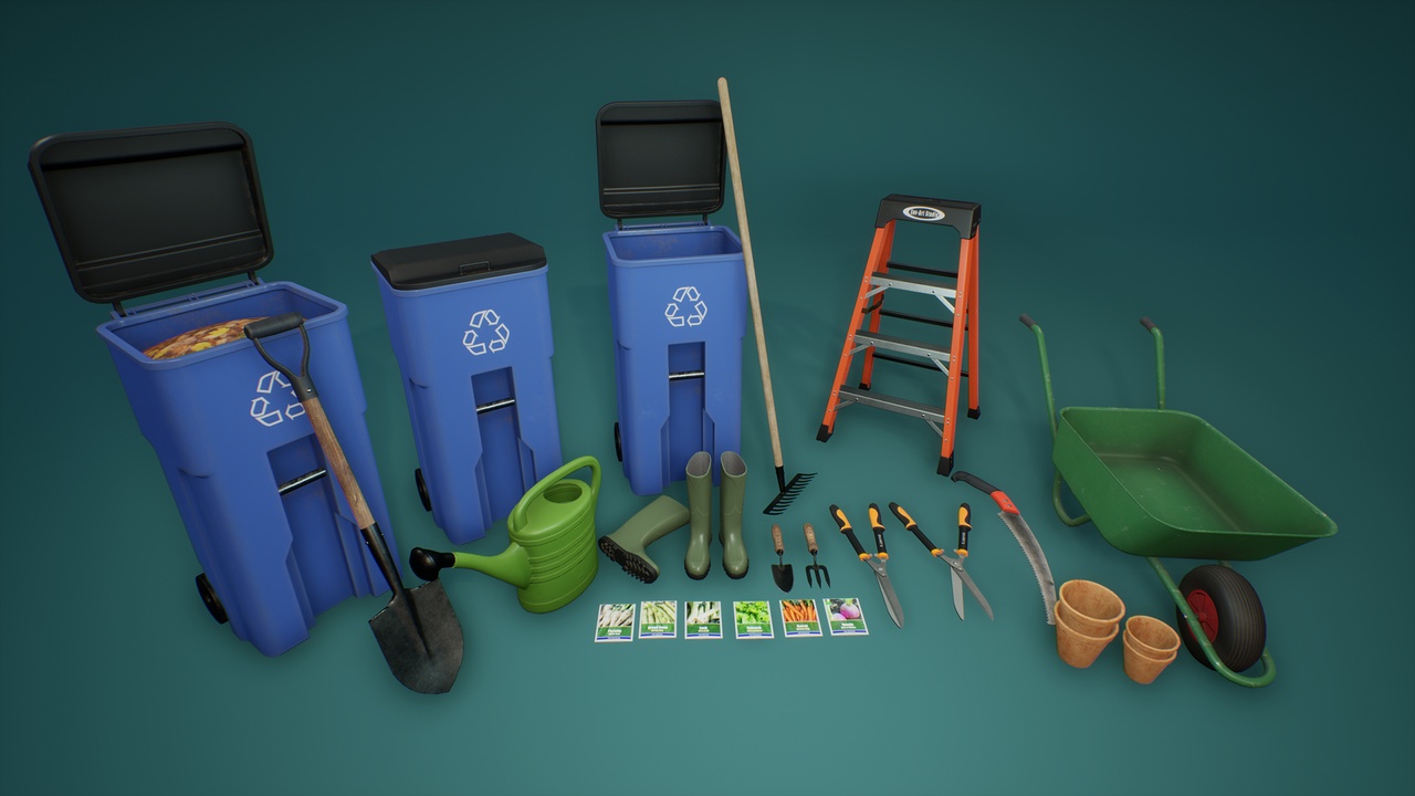 Media 1 for listing Game Ready Gardening Tools Pack