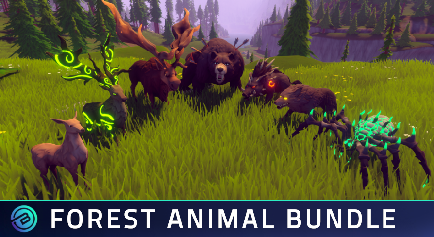 Stylized Forest Animals - RPG Bundle | Fab