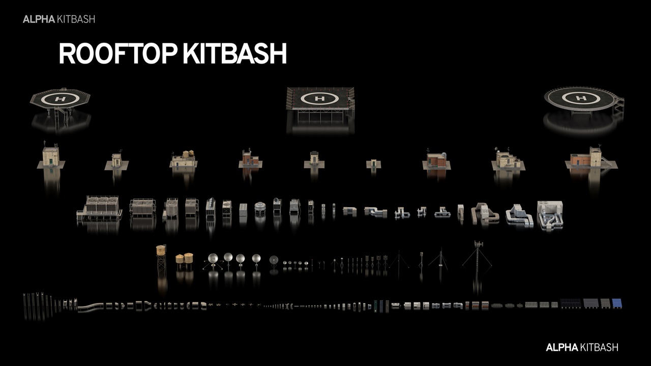 Media 1 for listing Ultimate Rooftop Kitbash