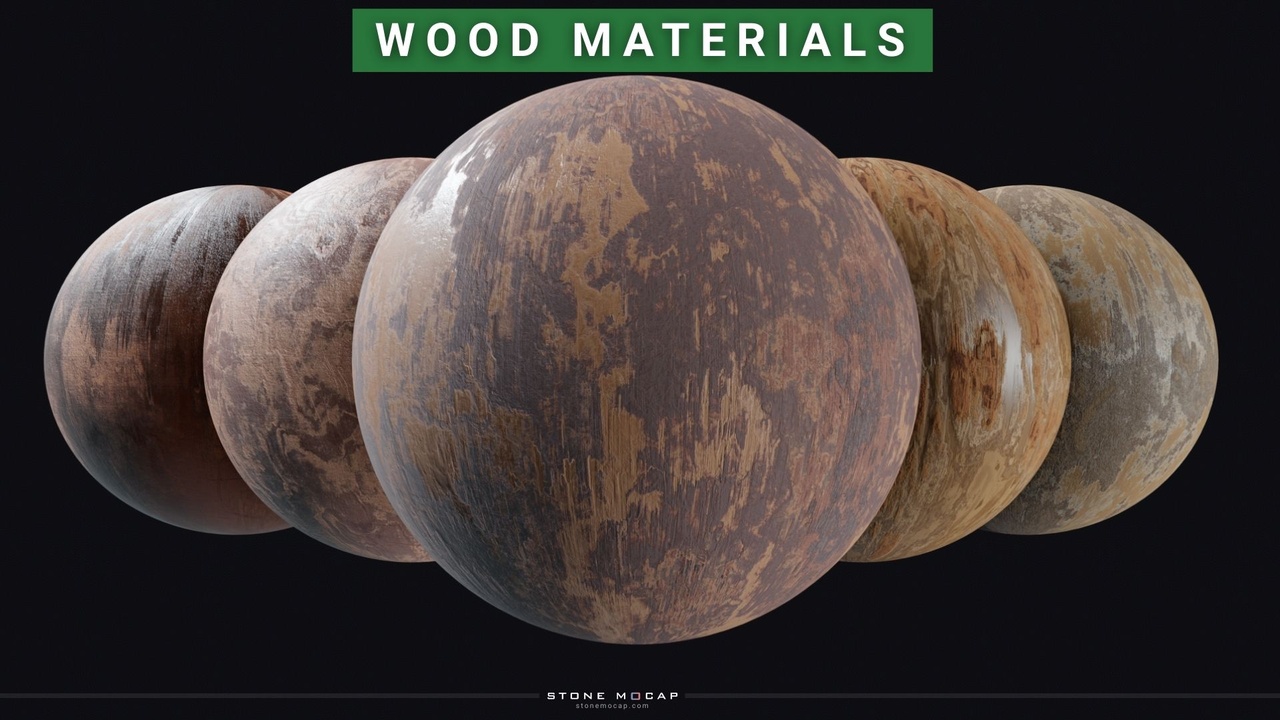Media 1 for listing Wood Material Pack2