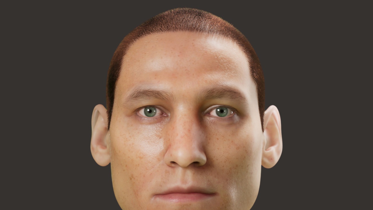 Media 1 for listing Classic Crewcut - UE5 Groom Asset (Male Short Hair)