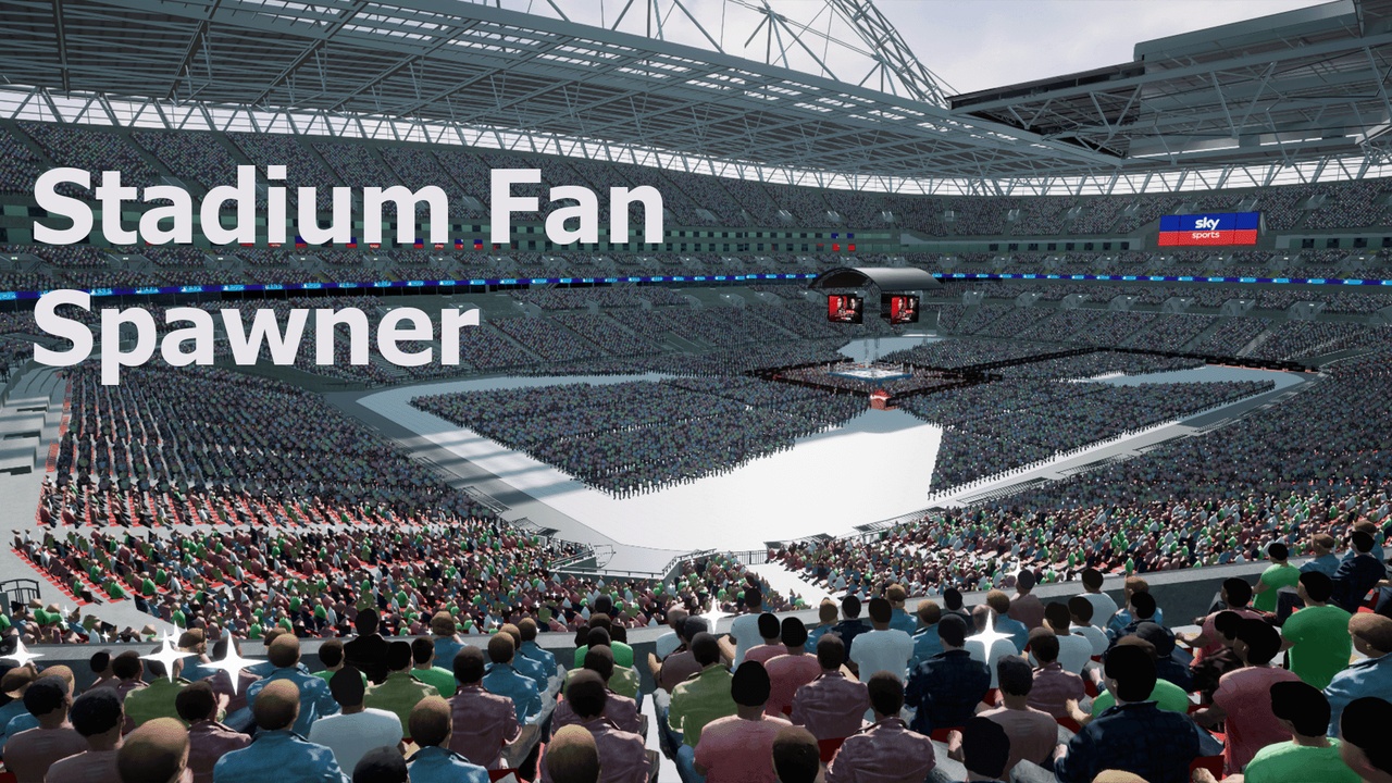 Media 1 for listing Fan Spawner – Ultimate Stadium Crowd System