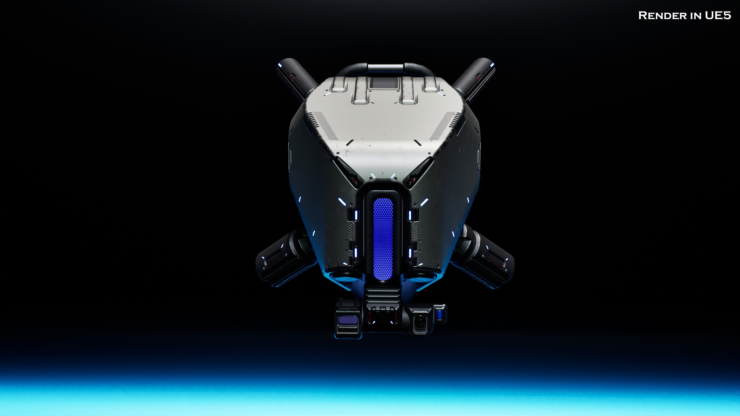 Media 1 for listing Sci-Fi Drone 4