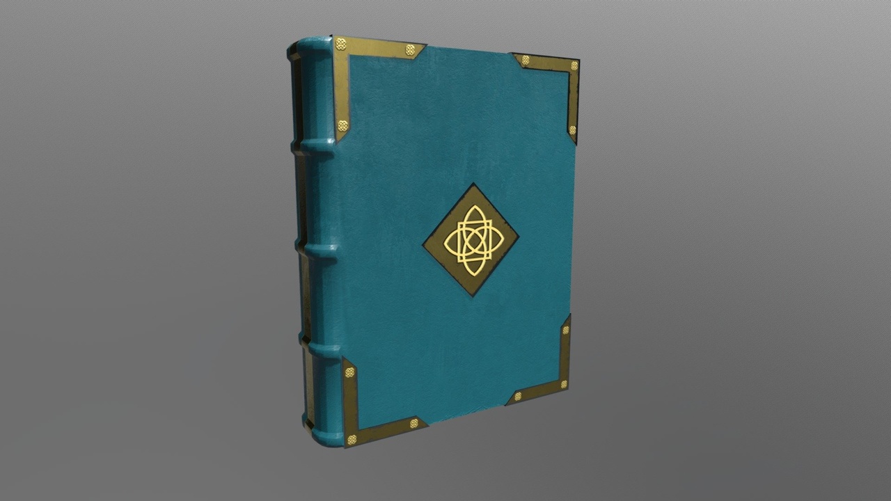 Media 1 for listing Medieval Book (Blue)