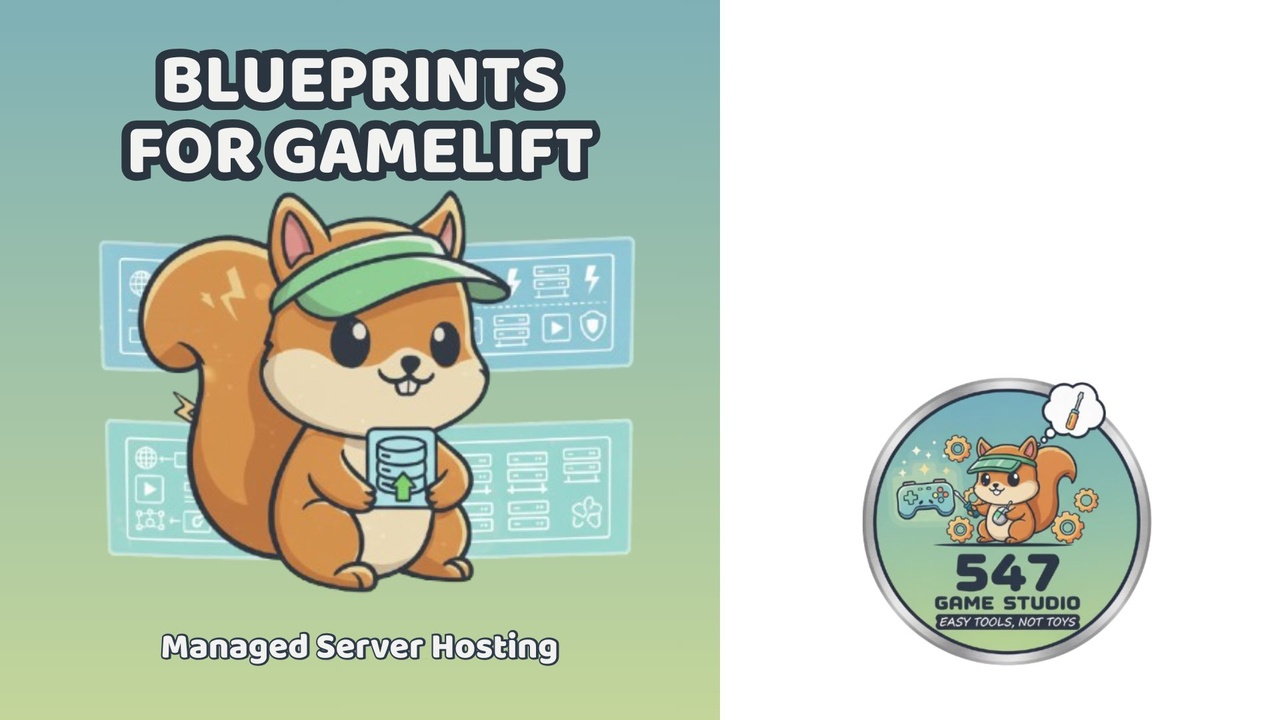 Media 1 for listing Blueprints for Dedicated GameServer Hosting & Management (Based on AWS GameLift)
