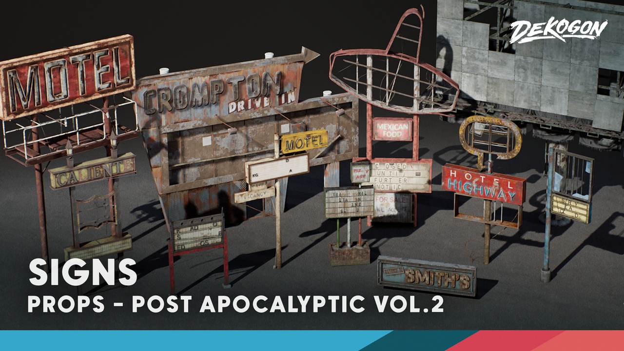 Media 1 for listing Post Apocalyptic Signs - VOL 2