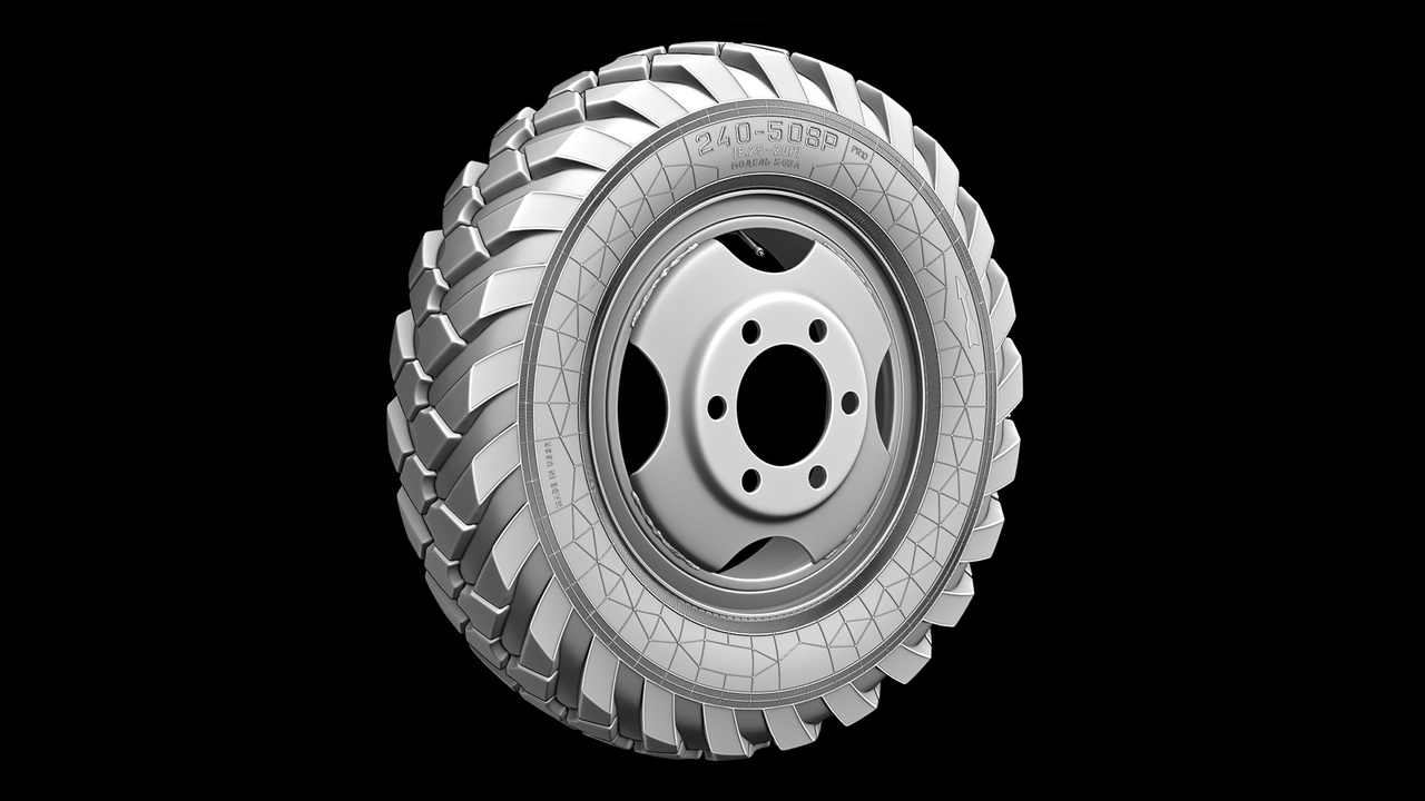 Media 1 for listing russian truck tire K-55A