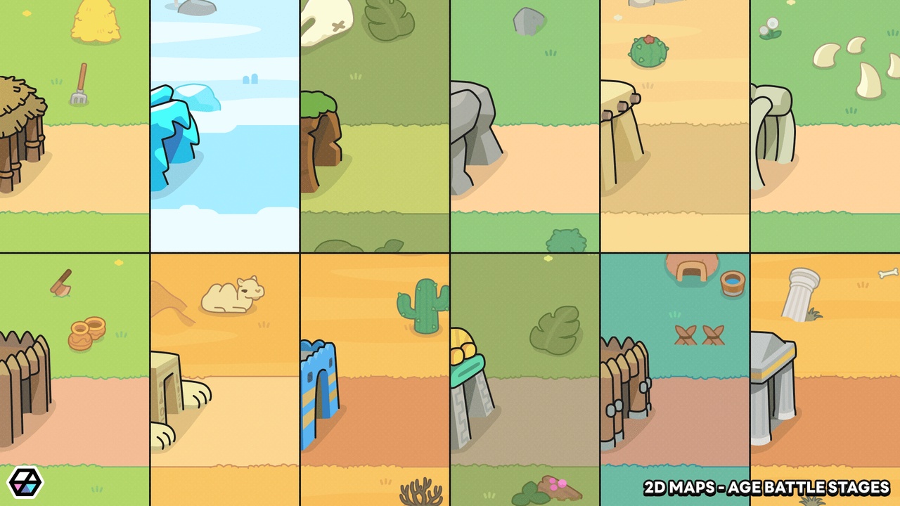 Media 1 for listing 2D Maps - Age Battle Stages