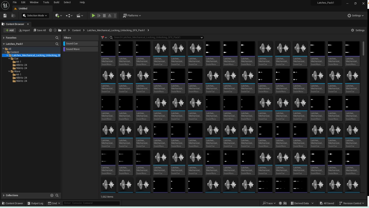Media 1 for listing Latches: Mechanical Locking / Unlocking_SFX_Pack1
