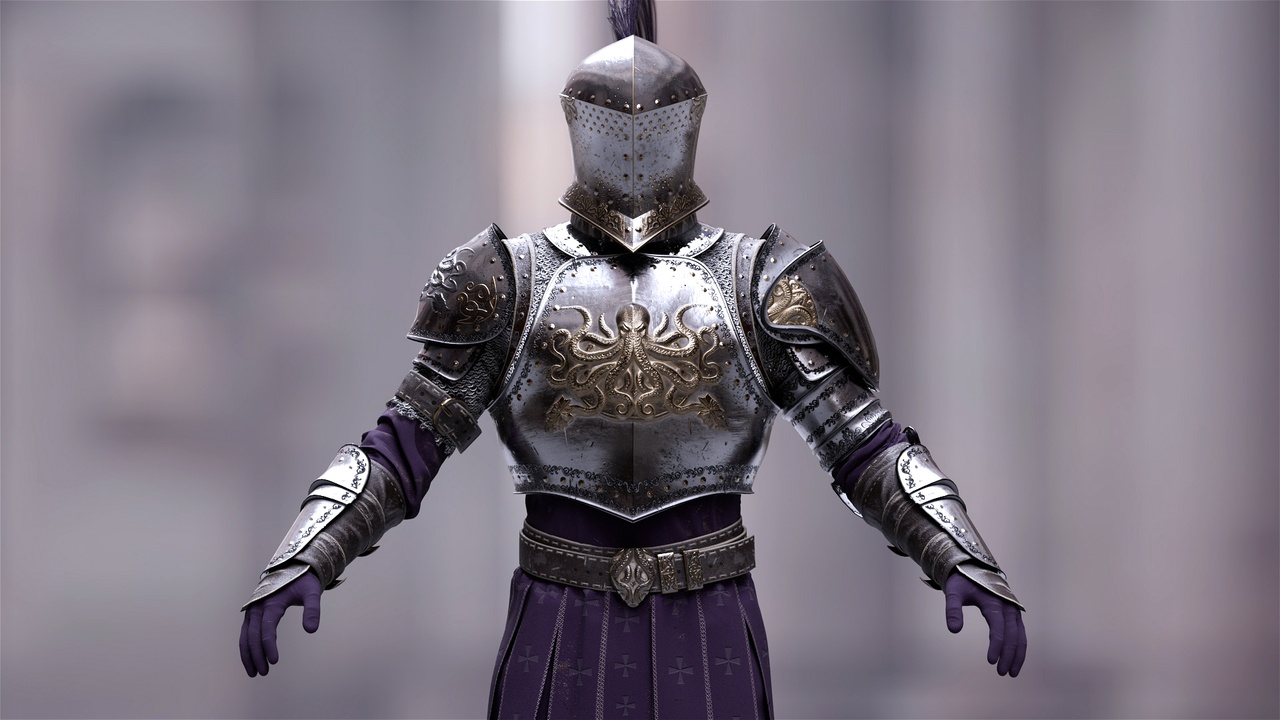 商品 Kraken Lord Knight Armor 的媒体 1