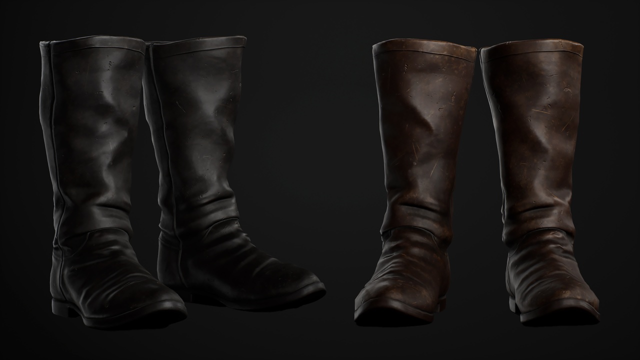 Media 1 for listing Medieval Boots - Metahuman