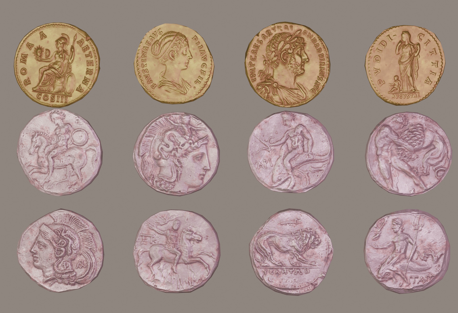 Media 1 for listing roman coins(gold  and silver)