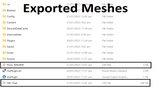 Runtime .OBJ(wavefront) Mesh Exporter | Fab