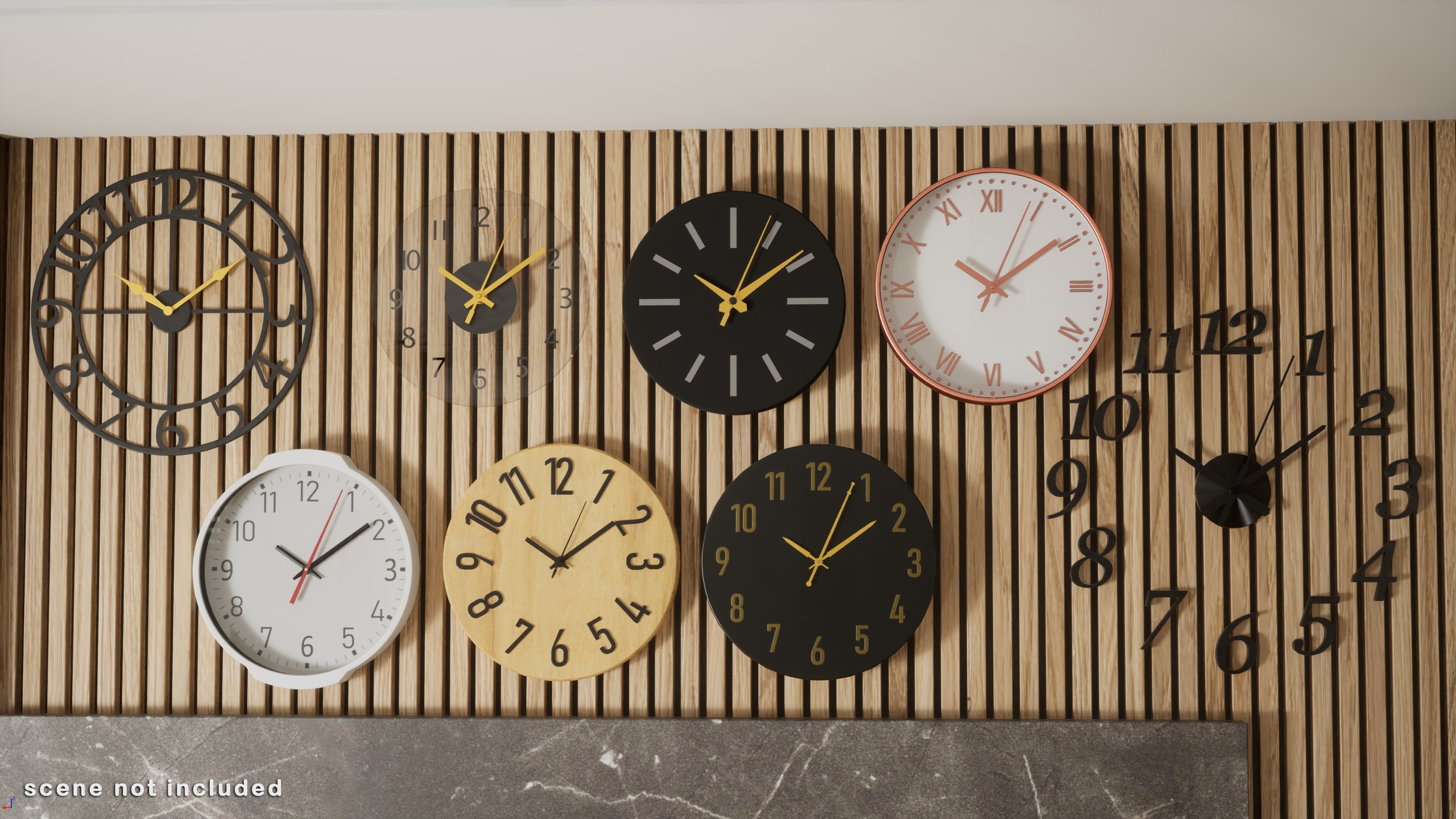 Media 1 for listing Modern Wall Clocks