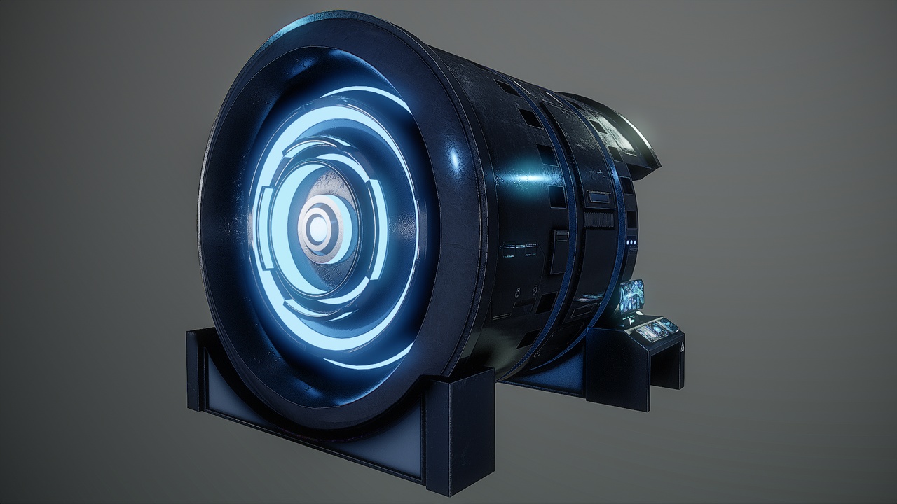 商品 Futuristic Energy Generator Scifi 的媒体 1