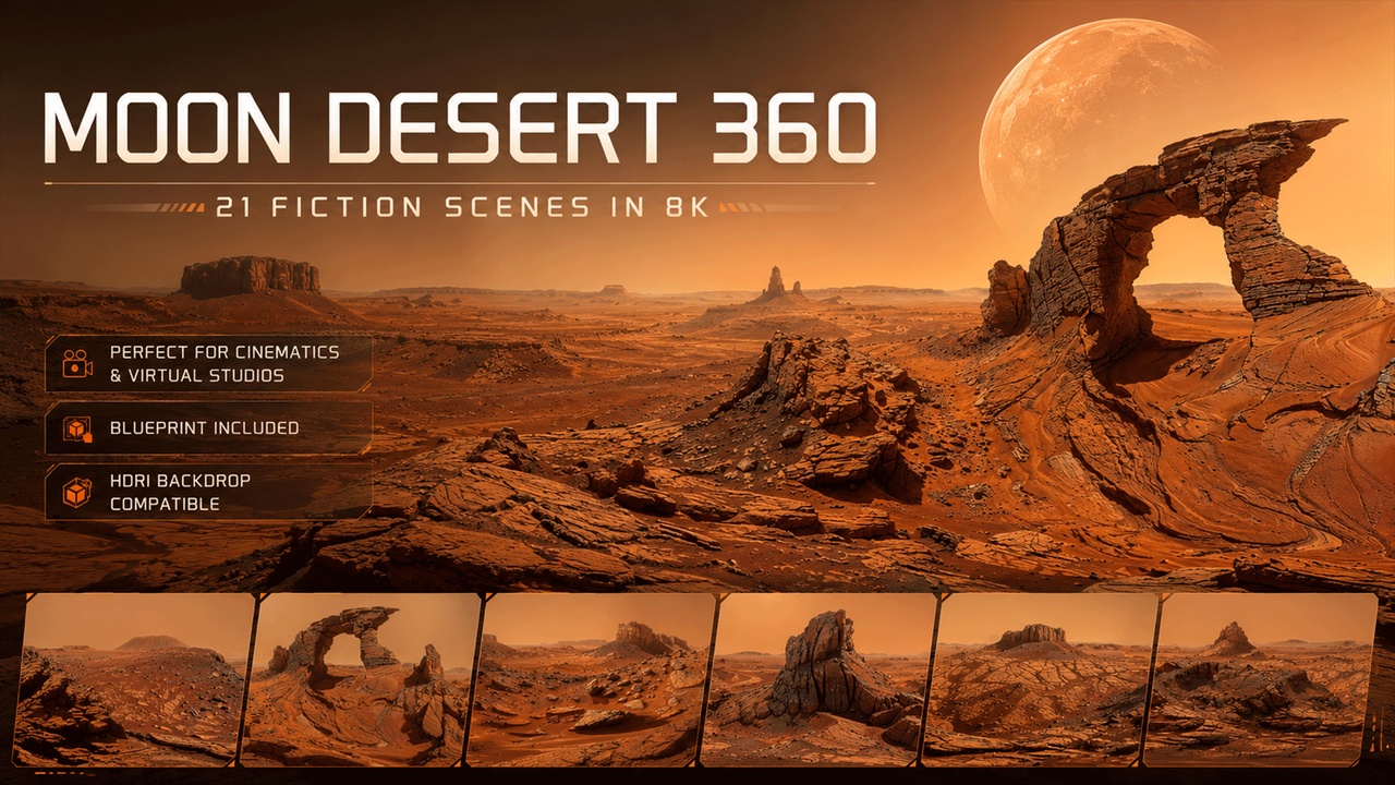 Media 1 for listing Cinematic HDRI v.007 Mars