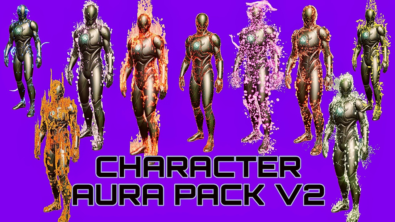 Media 1 for listing Character Aura Pack V2