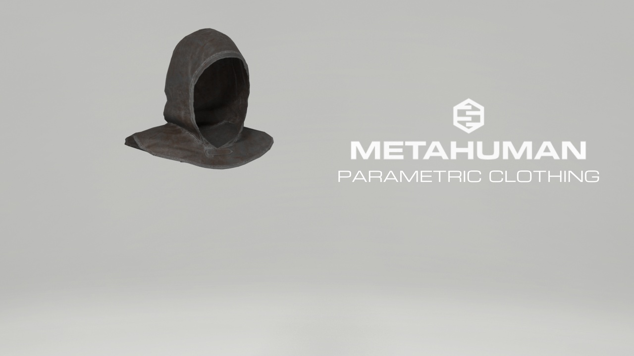 Media 1 for listing Medieval Fantasy Hood– MetaHuman Compatible #3