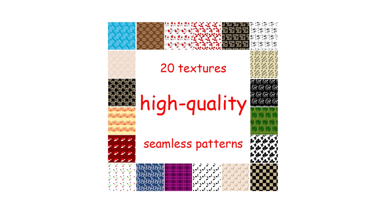 Media 1 for listing Patterns, high-quality seamless textures 7