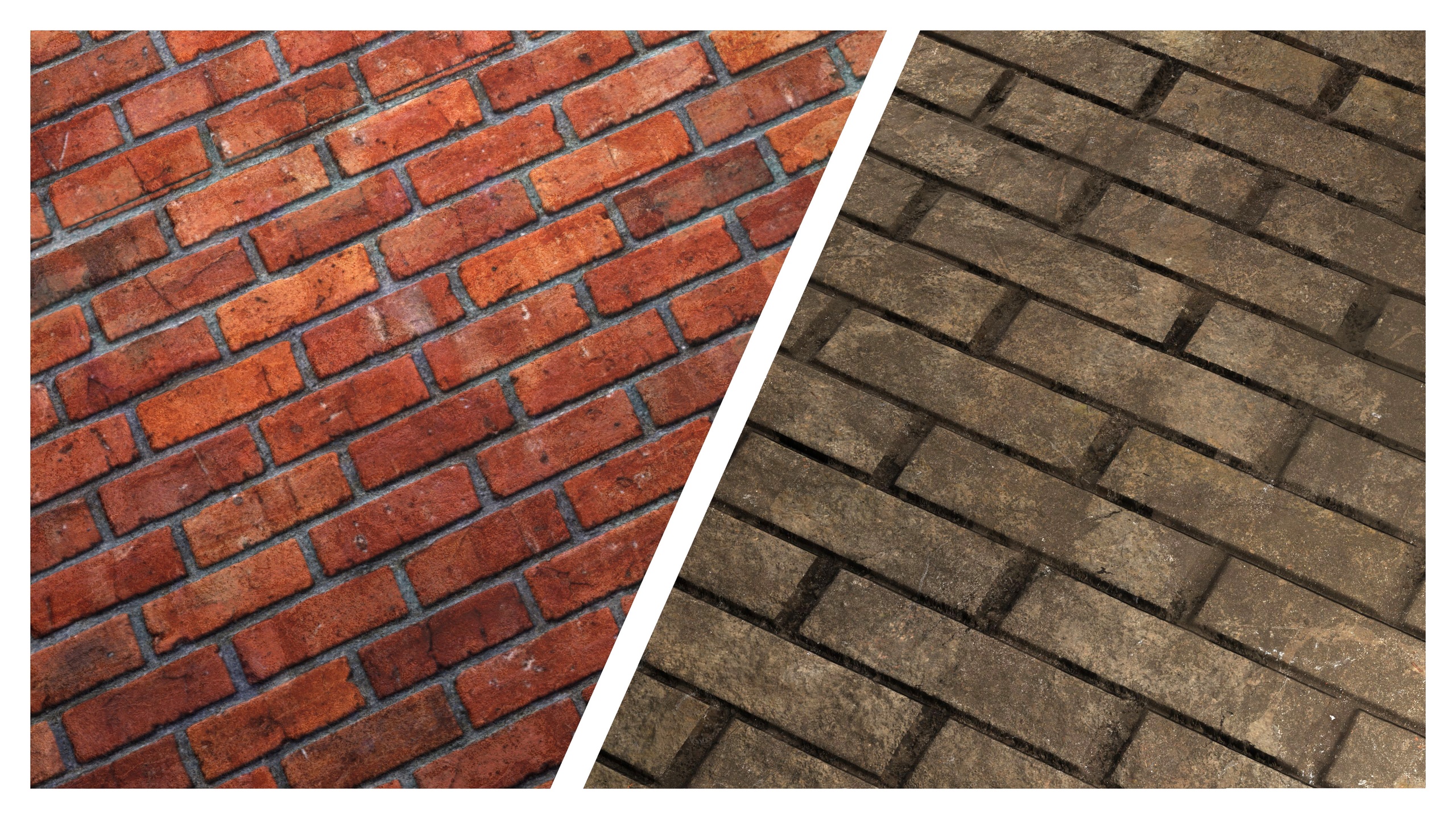 Media 1 for listing Brick Wall 8K PBR Texture Combo