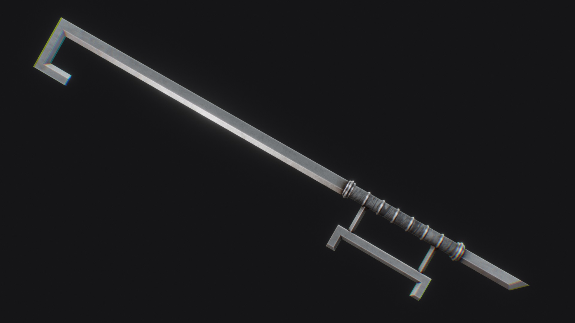 Hook sword | Fab