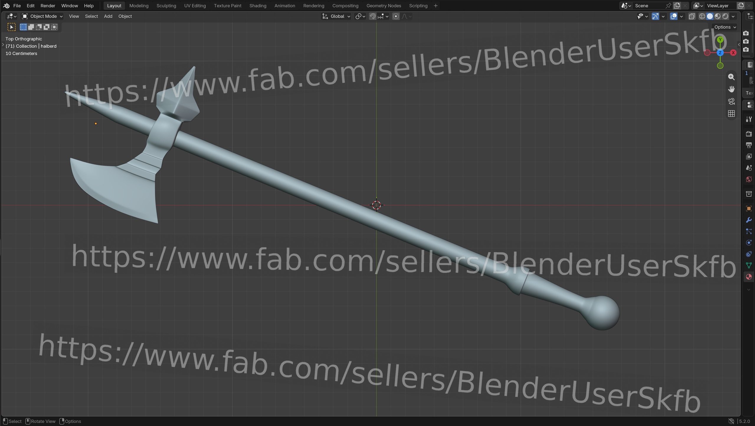 Media 1 for listing Halberd