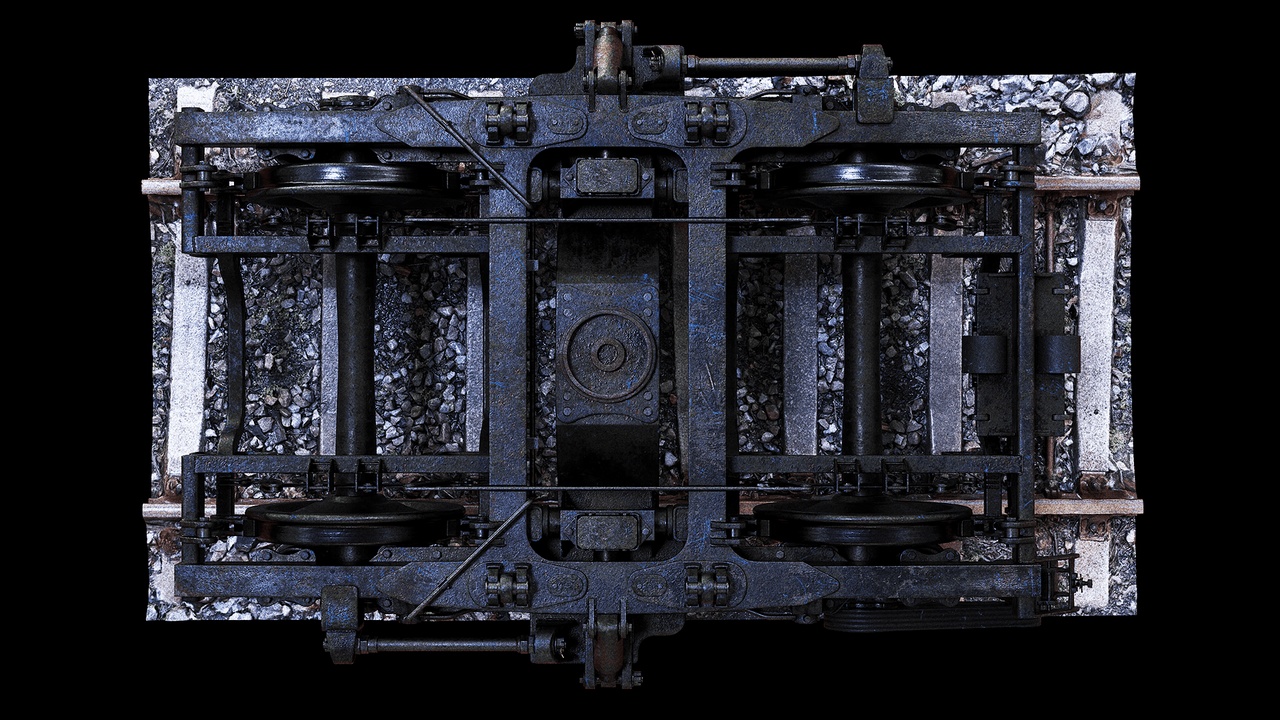 商品 Railway Bogie of Passenger Wagon 的媒体 1