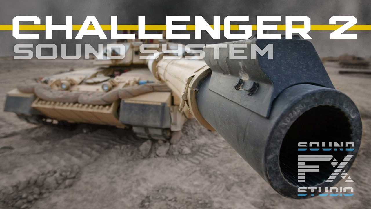 Battle Tank - 4 : Sound System for Challenger 2 제품 등록을 위한 미디어 1개