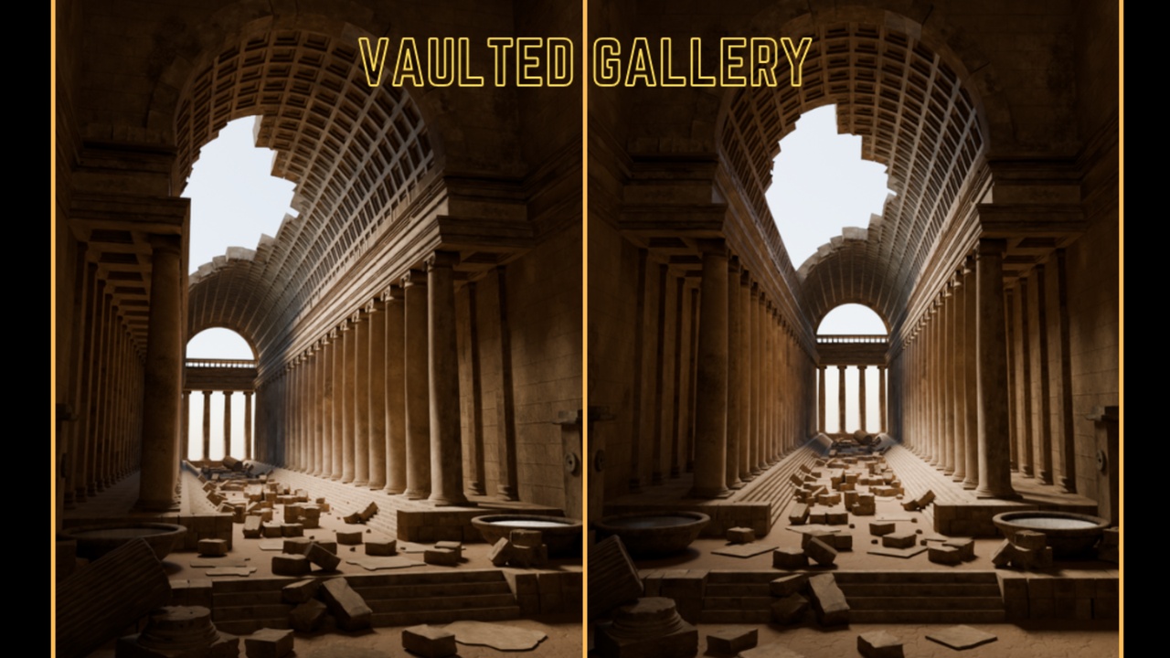 Media 1 for listing Ancient Vaulted Gallery Monumental Stone Ruins