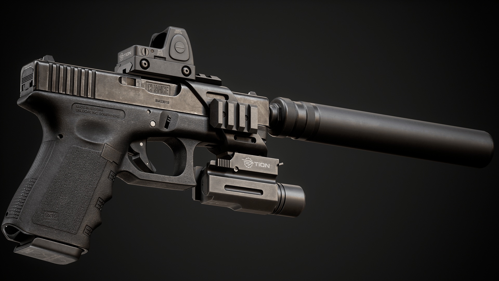 Media 1 for listing Pistol 9mm Custom