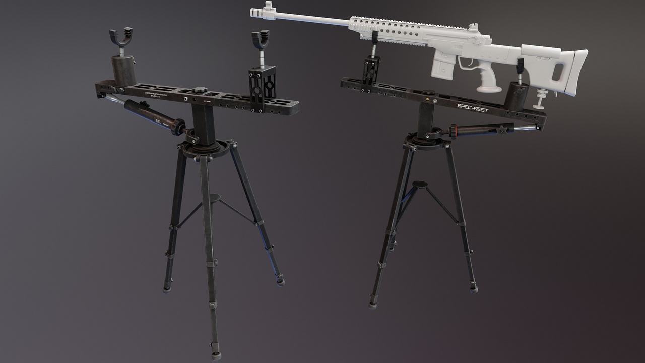 Media 1 for listing SpecRest Gun Tripod