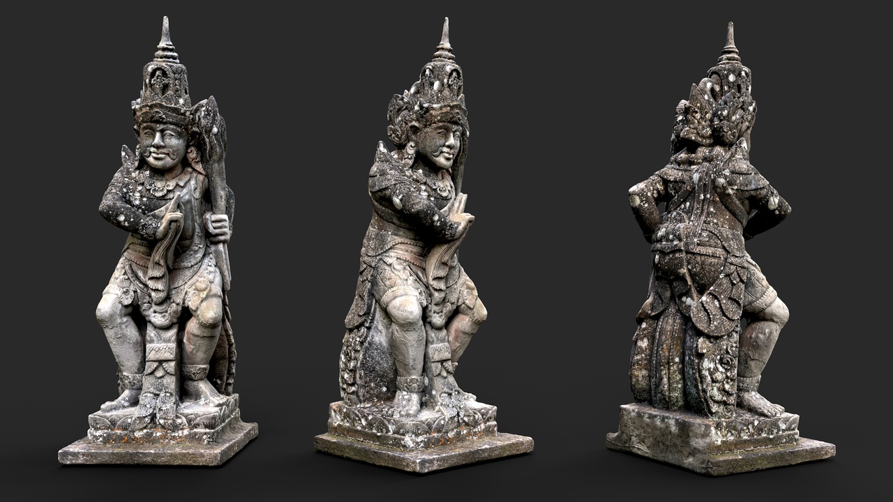 Balinese Stone Statue 제품 등록을 위한 미디어 1개