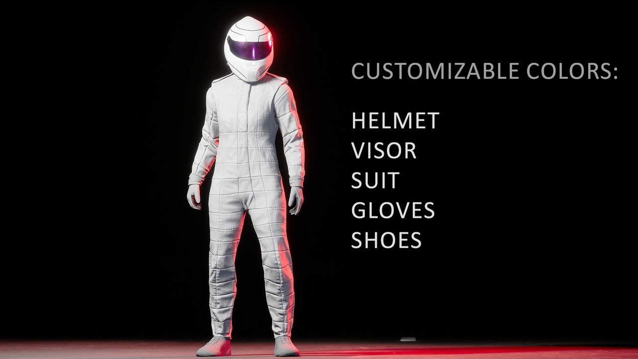 Media 1 for listing Race Car Driver (Female)